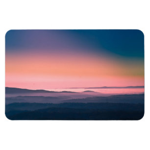 Pink Sunrise Hot Springs National Park, Arkansas Magnet