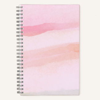 Pink Sunset Gradient Notebook