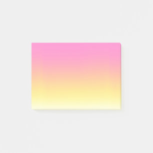 Pink Sunset Post-It Notes