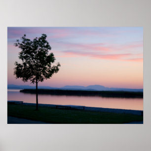Pink Sunset Poster
