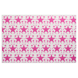 Pink Superstar Collection Pattern Fabric