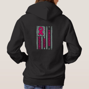 Pink support squad hoodie
