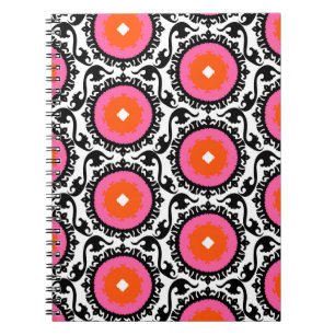 Pink Suzani Pattern Notebook