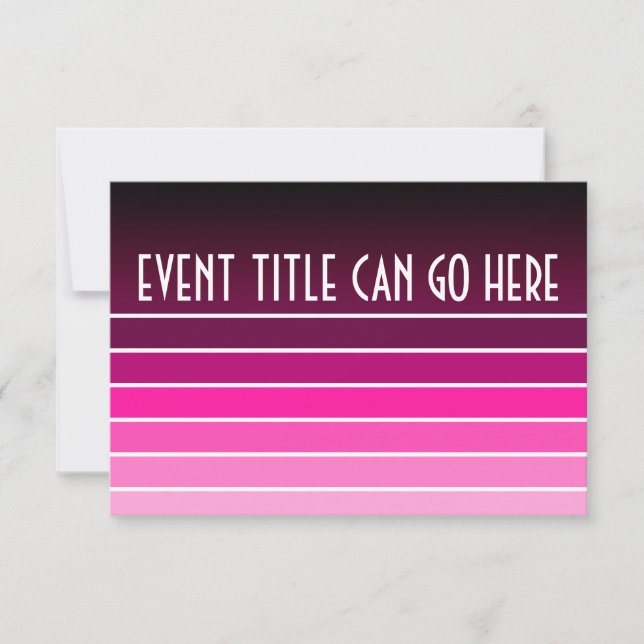 pink swatch invitation (Front)