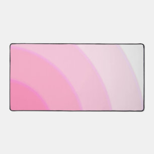 Pink Swirls  Desk Mat