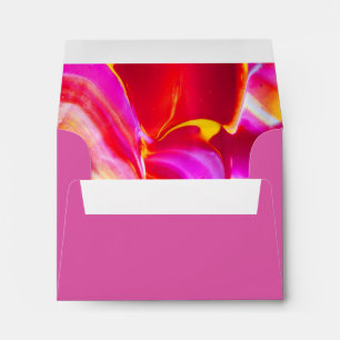 Pink Swirls Envelope