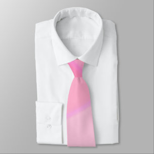 Pink Swirls Neck Tie