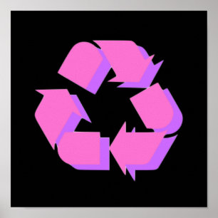 Pink Symbol Poster