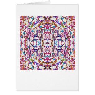 Pink Symmetrical Pattern