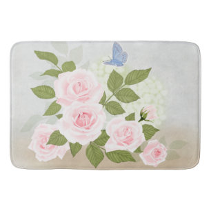 Pink Symphony-Roses Bath Mat