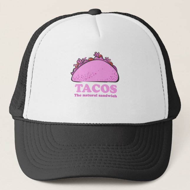 PINK TACOS TRUCKER HAT (Front)