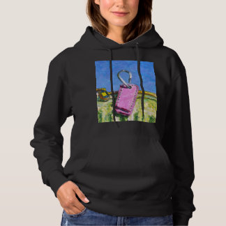 Pink Tag Hoodie