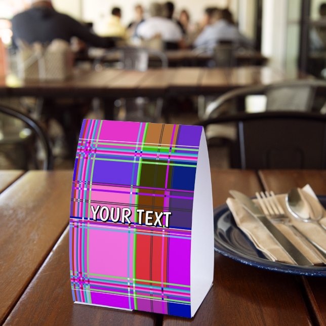 Pink tartan Fabric Pattern Cloth Madras (Insitu(Restaurant))