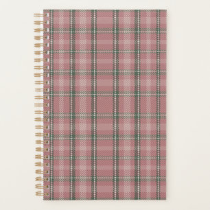 Pink Tartan Planner
