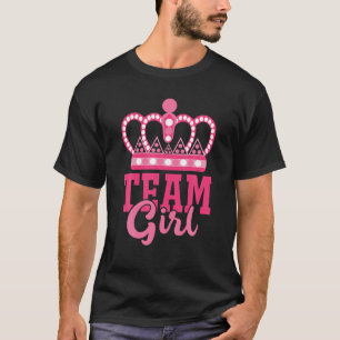 Pink Team Girl Team Boy Gender Reveal Party Matchi T-Shirt