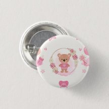 Pink Teddy Bear Baby Shower