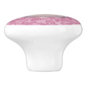 Pink Teddy Bear Ceramic Knob (Side)
