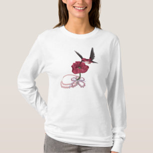 Pink tee-shirt hummingbird T-Shirt