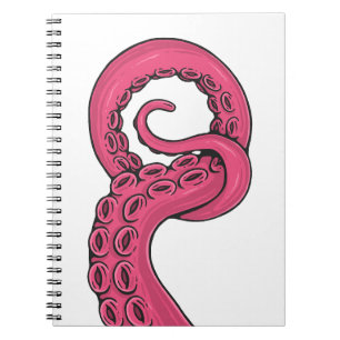 Pink Tentacle Notebook