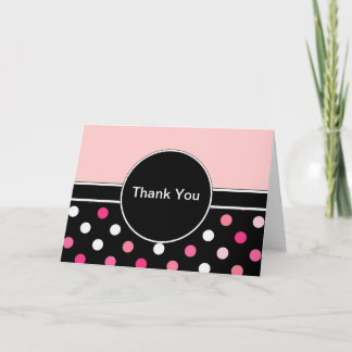 Pink Thank You Cards
