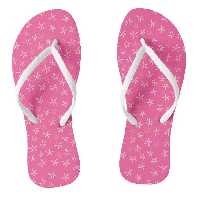 Pink Thongs (Footbed)