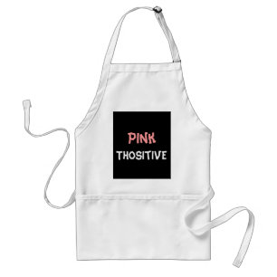 Pink Thositive Standard Apron