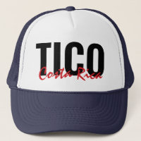 Pink Tico Costa Rica Trucker Hat