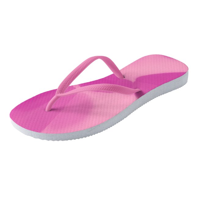 pink tie dye thongs (Angled)