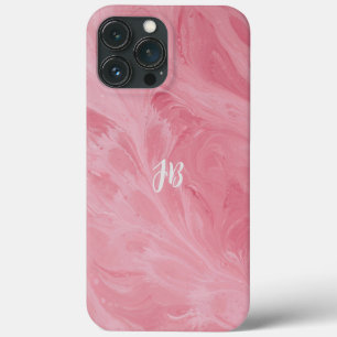 Pink Tiffany Iphone13 Case With,Without Monogram