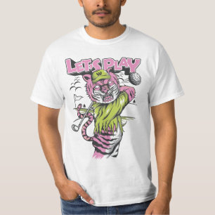 Pink Tiger Golf Power Drive T-Shirt