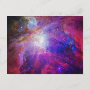 Pink Tinted Orion Nebula Postcard