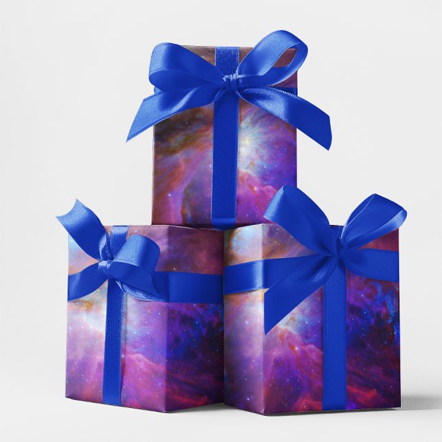 Pink Tinted Orion Nebula Wrapping Paper (Pink Tinted Orion Nebula Wrapping Paper)