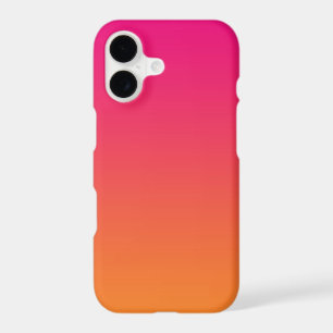Pink to Orange Gradient Ombre Aesthetic