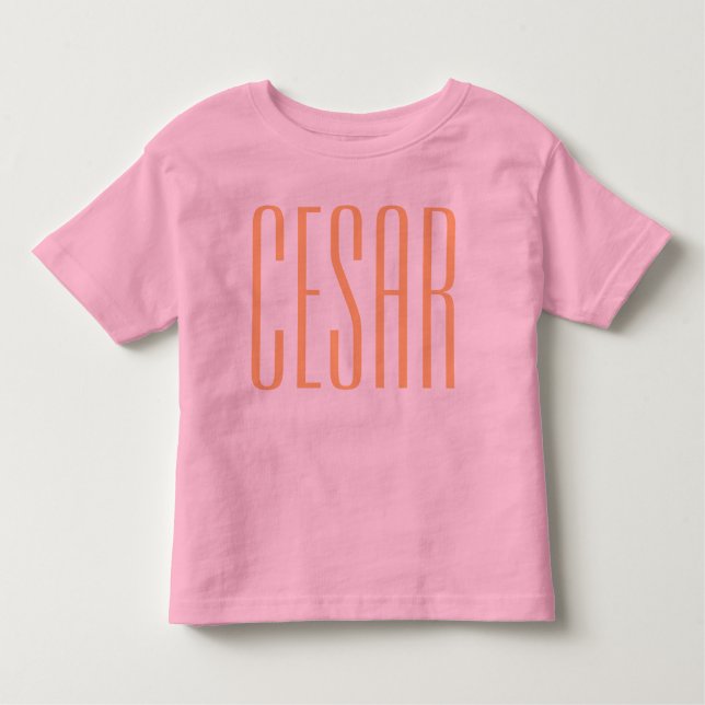 Pink toddler T-shirt  (Front)