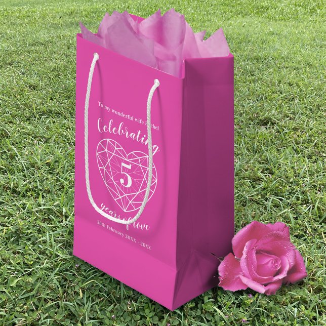 Pink Tourmaline Anniversary 5 years gift bag (Creator Uploaded)