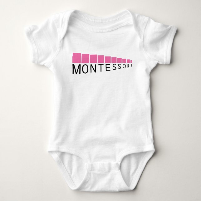 Pink Tower Three-Quarter Sleeve Comfy T-Shirt (Front)