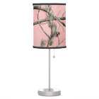 Pink Tree Camo Lamp