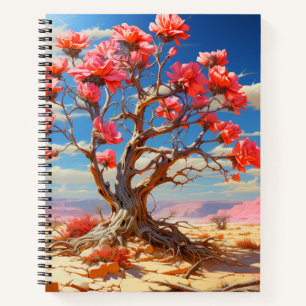 Pink Tree Notebook