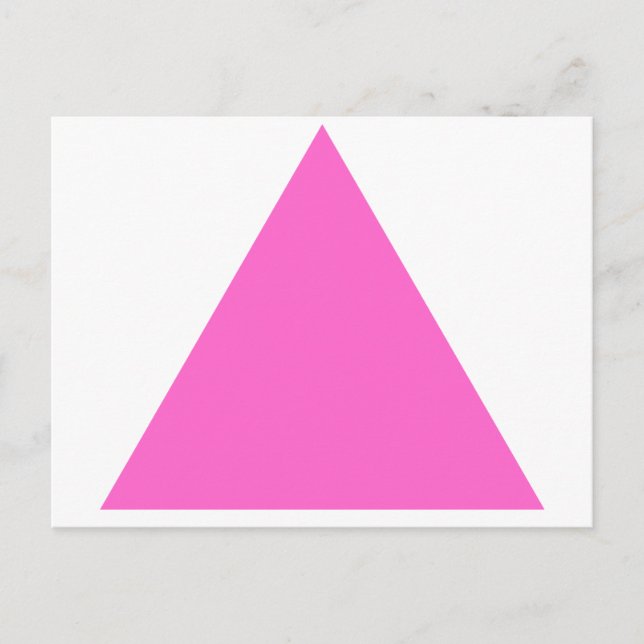 Pink Triangle Postcard (Front)