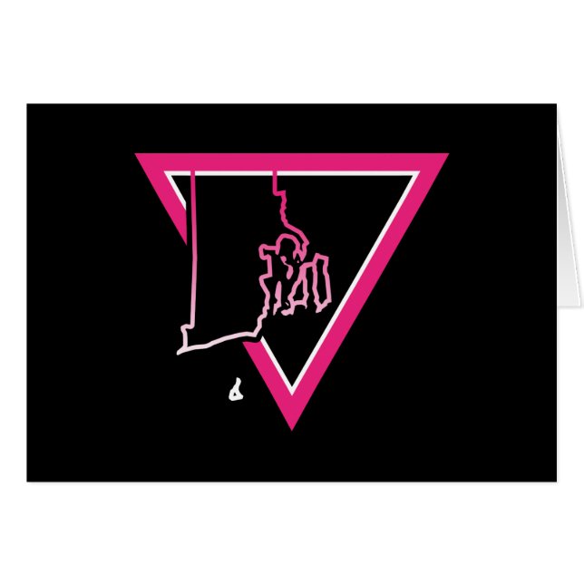 pink triangle rhode island (Front Horizontal)