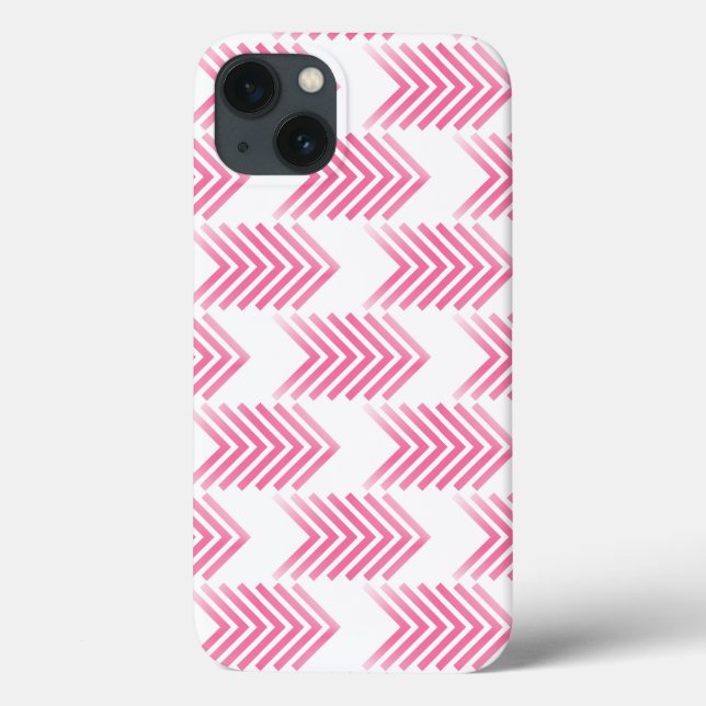 Pink Tribal Arrow Pattern Case-Mate iPhone Case (Back)