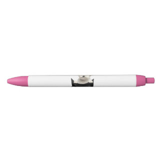Pink Trim Pen | Black Ink | Office Gift