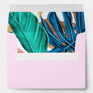 Pink Tropical Envelope