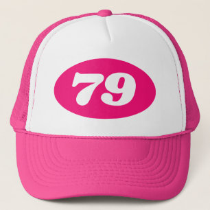Pink trucker hat women's 79th Birthday party!
