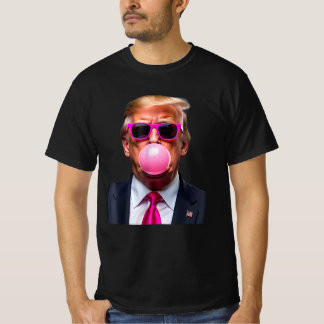 Pink Trump 2024 Bubble Gum Daddy's Home T-Shirt