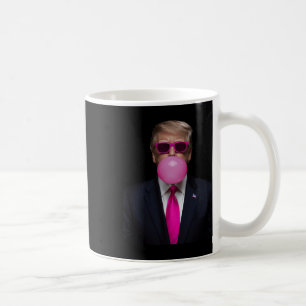 Pink Trump Bubble Gum Shirt 2024 Vote President Fu Coffee Mug