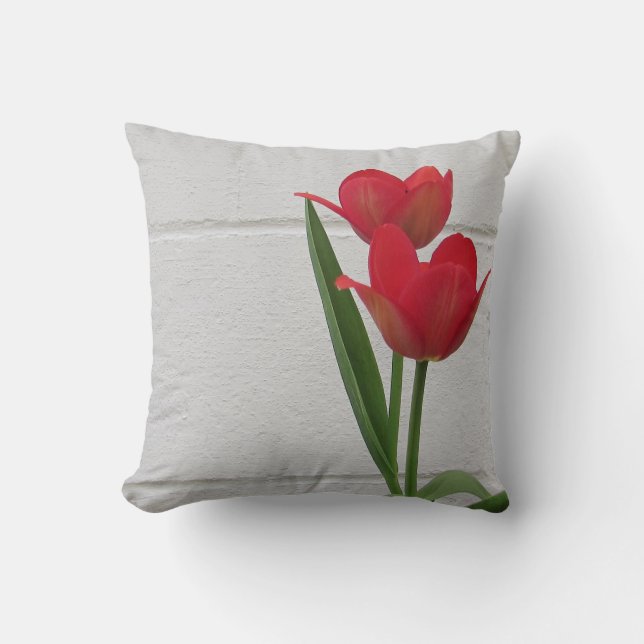 Pink Tulip | Cushion (Front)