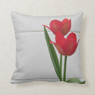 Pink Tulip Cushion