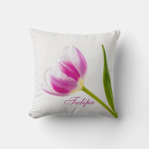 Pink Tulip Cushion