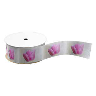Pink Tulip Grosgrain Ribbon